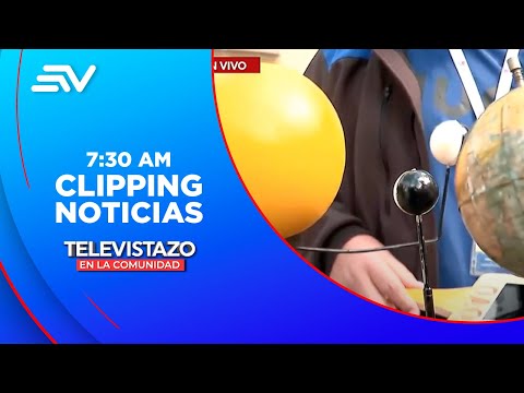 El eclipse solar completo se verá parcialmente en Galápagos | Televistazo | Ecuavisa