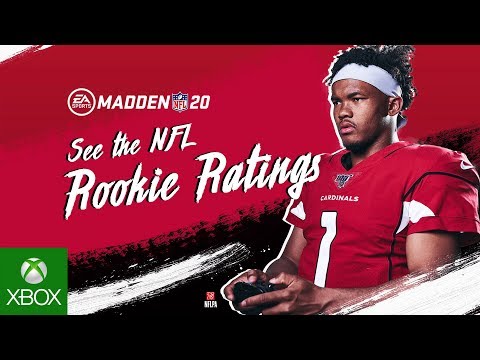 NFL Rookies React to Madden 20 Ratings: Ft. Kyler Murray!
