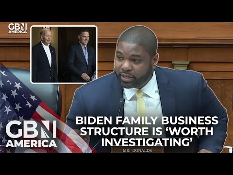 'It's worth investigating' | Byron Donalds presents evidence in Biden Impeachment inquiry hearing