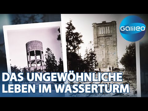 Vom Wasserturm zum Wohnhaus: So leben die Bewohner des 25m hohen Turms