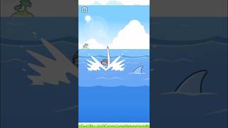 【エスパーボーイ】サメでパニック🦈 溺れちゃう  [ Esper Boy ] #shorts #games #ゲーム実況