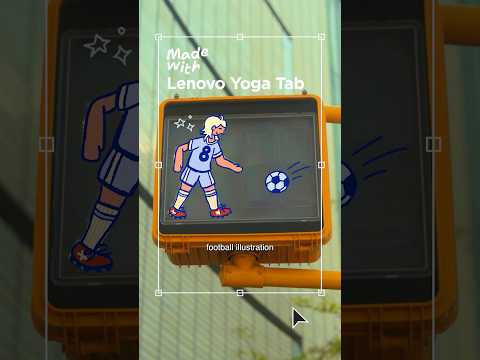 The World's Gone Football with Lenovo Yoga Tab