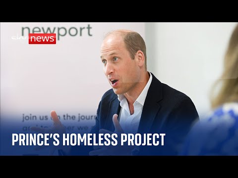 Prince William launches five-year project to end homelessness