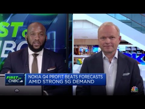 Pekka Lundmark's interview on CNBC about Nokia Q4 2022 results