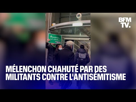 Jean-Luc Mélenchon chahuté à son retour du Liban par un collectif qui lutte contre l'antisémitisme