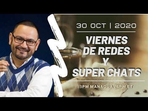 ?? CAFE CON VOZ/ Viernes de Redes y Súper Chats con Luis Galeano| 30-Oct-2020