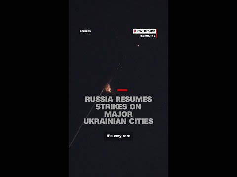 Russia resumes strikes on major Ukrainian cities