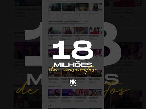 UAUUU! Somos 18 milhões, #FamiliaMK! 🎉 Obrigada a todos os inscritos no nosso canal! 🙏❤️