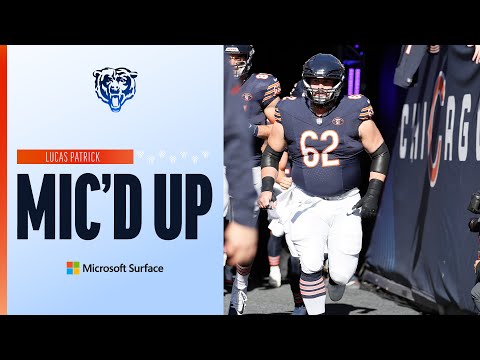 Lucas Patrick | Mic'd Up | Chicago Bears video clip