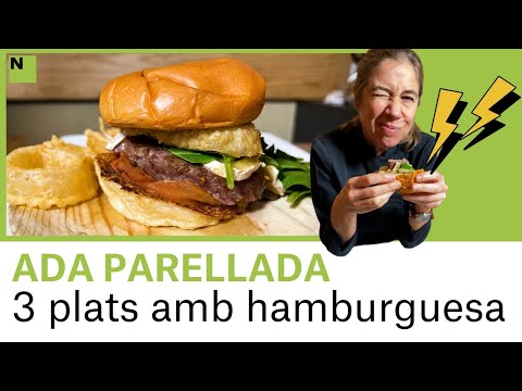 3 receptes amb HAMBURGUESA per embogir | Cuina catalana amb Ada Parellada