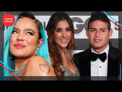 Exnovia de James Rodríguez ya sabía sobre la relación del futbolista con Karol G y así lo reveló