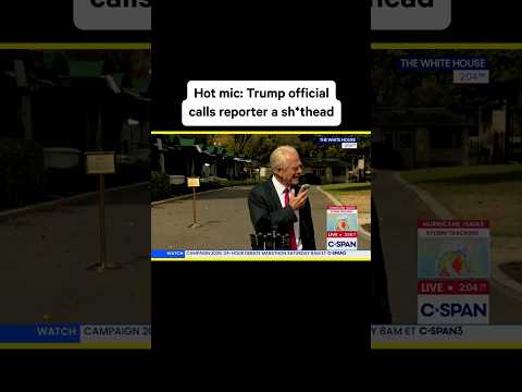 Trump Aide Insults Press Pool Reporter