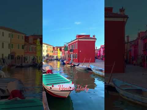 Burano, The Island in the Lagoon of a Venice Italy 🇮🇹