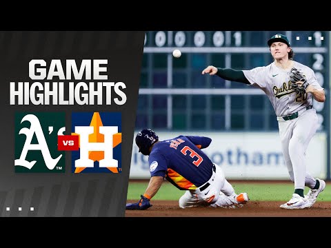 As vs. Astros Game Highlights (5/15/24) | MLB Highlights