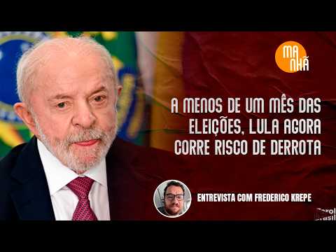A menos de um mês das eleições, Lula agora corre risco de derrota | Frederico Krepe