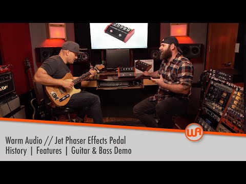 Warm Audio // Jet Phaser Effects Pedal - Fuzz & Phase Demo On Electric Guitar And Bass