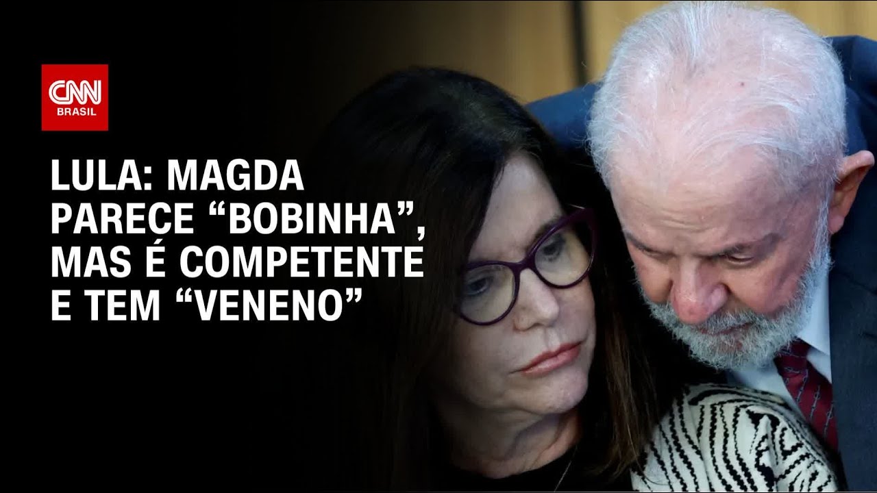 Presidente da Petrobras parece frágil e bobinha mas tem competência diz Lula | CNN 360°
