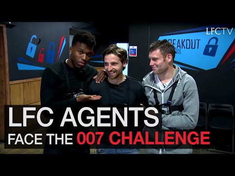 Sturridge, Milner and Allen take on 007 challenge