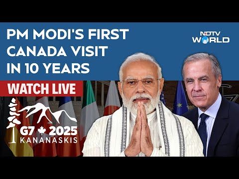 PM Modi G7 Summit LIVE | PM Modi In Canada | G7 Summit | PM Modi Live | PM Modi In Canada News
