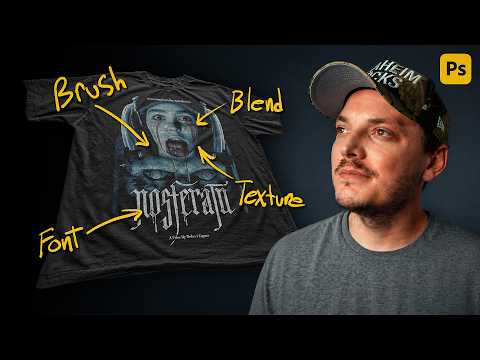 The Only Photoshop Workflow You Need for Pro T-Shirt Designs
