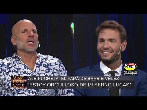 “LUCAS ES EL MEJOR YERNO QUE ME PUDO HABER TOCADO” ALE PUCHETA, PAPÁ DE BARBIE VÉLEZ