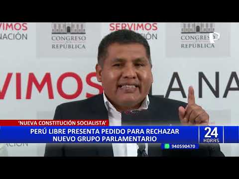 Congresistas que renunciaron a Perú Libre denuncian que no se reconoce a su nueva bancada