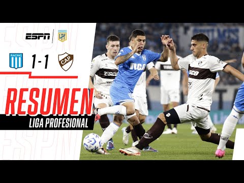 CON UN GOLAZO DE SANTI SOSA, LA ACADEMIA SE LO EMPATÓ AL CALAMAR | Racing 1-1 Platense | RESUMEN