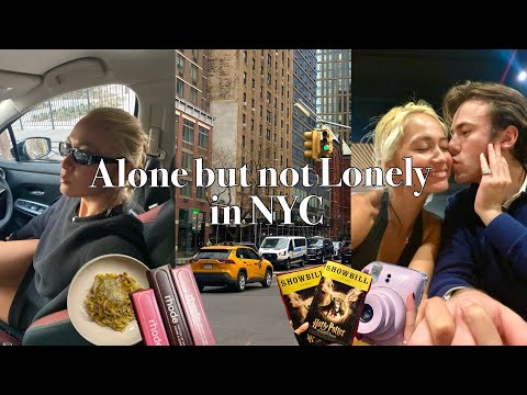 【NY VLOG】Alone but not Lonely*ep.1/遠距離恋愛してる彼氏と過ごす６日間のニューヨークVlog