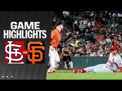 Cardinals vs. Giants Game Highlights (9/27/24) | MLB Highlights