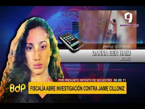 Jaime Cillóniz: Fiscalía abrió investigación tras presunto intento de secuestro