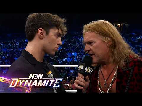 Did Jericho APOLOGIZE to Nick Wayne? (who beat Chris Jericho TWICE!) | AEW Dynamite, 10/21/26