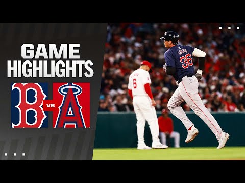 Red Sox vs. Angels Game Highlights (4/5/24) | MLB Highlights