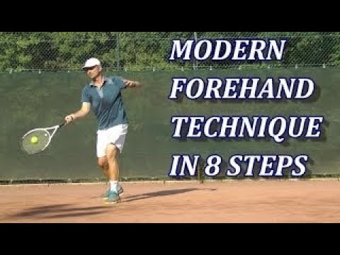 Modern Tennis Forehand Technique In 8 Steps