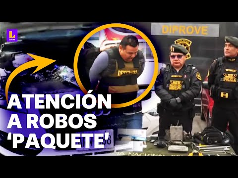 Les interesa las autopartes: Desarticulan banda criminal dedicada a robo de autopartes