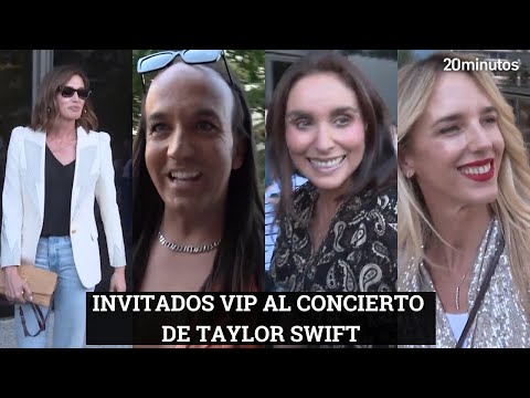 CONCIERTO DE TAYLOR SWIFT: algunos de los invitados VIP en el Bernabeu