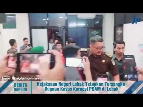 tersangka korupsi PDAM di lebak