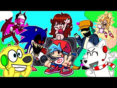 WE FOUND 100+ FNF CHARACTERS ON ROBLOX FIND THE FUNKEN!