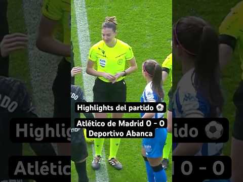 DEPORTIVO ABANCA 0 - 0 ATLÉTICO DE MADRID | Highlights del partido 