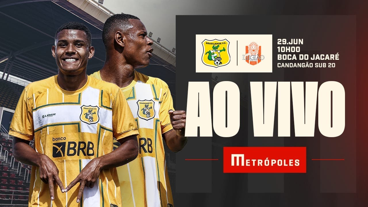 BRASILIENSE x LEGIÃO | AO VIVO | 29/06/2025