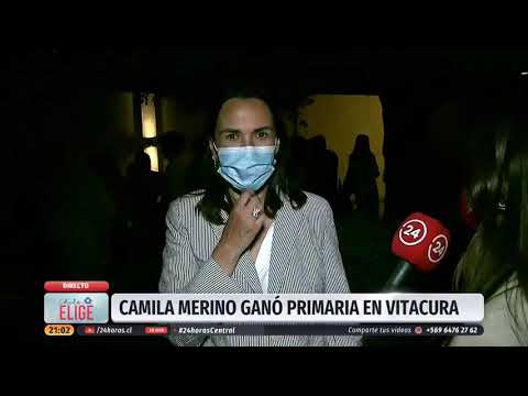 Camila Merino ganó Primarias en Vitacura: Nosotros esperábamos ganar