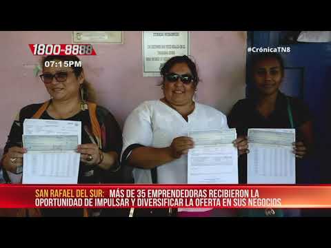 Mujeres de San Rafael del Sur y Villa El Carmen reciben financiamiento – Nicaragua