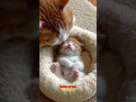 ibu & anak🥲#cat #viral #kitten #cute #funny #video #shrots #youtube #fyp #cats #kucing #cutecat #art