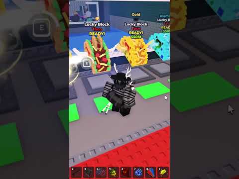 😱🍀Opening 5 TACO LUCKY BLOCKS #stealabrainrot #roblox #shorts