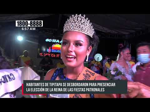 Tipitapa tiene nueva reina de las fiestas patronales - Nicaragua
