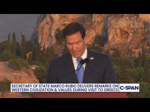 Rubio on the West: "Nationalism became a dirty word"
