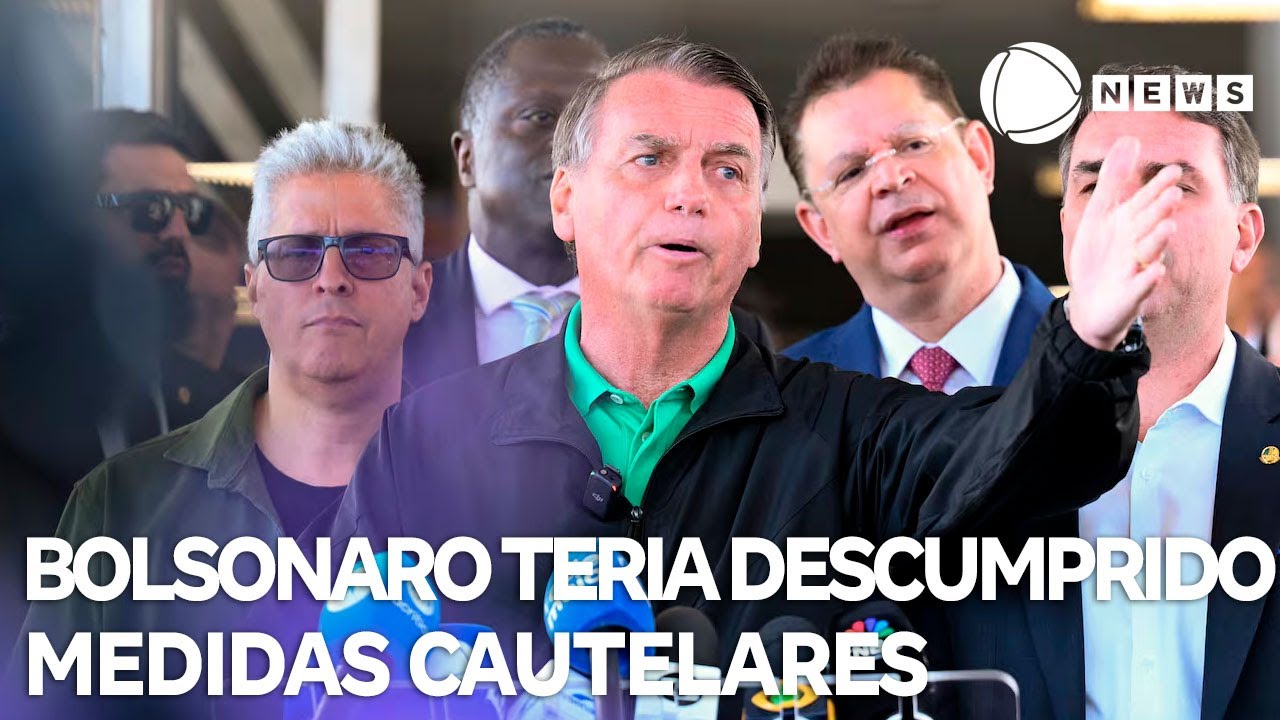 Bolsonaro teria descumprido medidas cautelares por uso de rede social