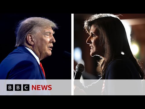 Donald Trump and Nikki Haley battling to become Republican presidential nominee | BBC News
