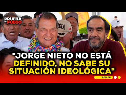 Yonhy Lescano cuestiona la definición política de Jorge Nieto