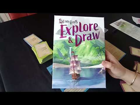 L'île des chats explore&draw en solo