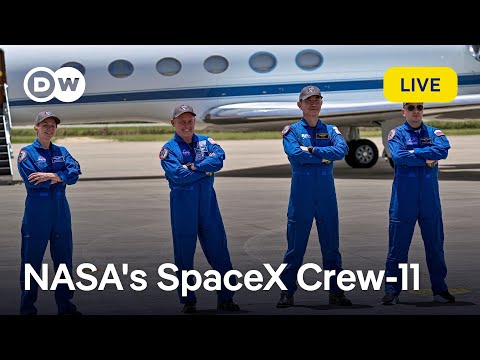 Live: NASA Crew-11 astronaut mission launches to the International Space Station | DW News